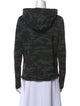 Nili Lotan Printed V-Neck Sweatshirt