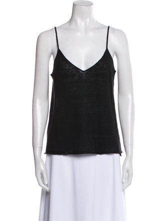 Nili Lotan V-Neck Sleeveless Top