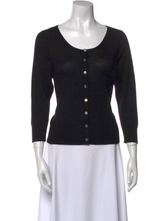 Nili Lotan Silk Scoop Neck Sweater