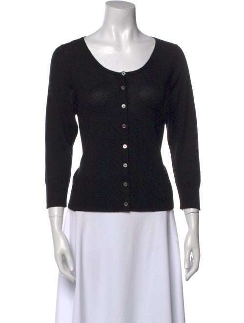 Nili Lotan Silk Scoop Neck Sweater