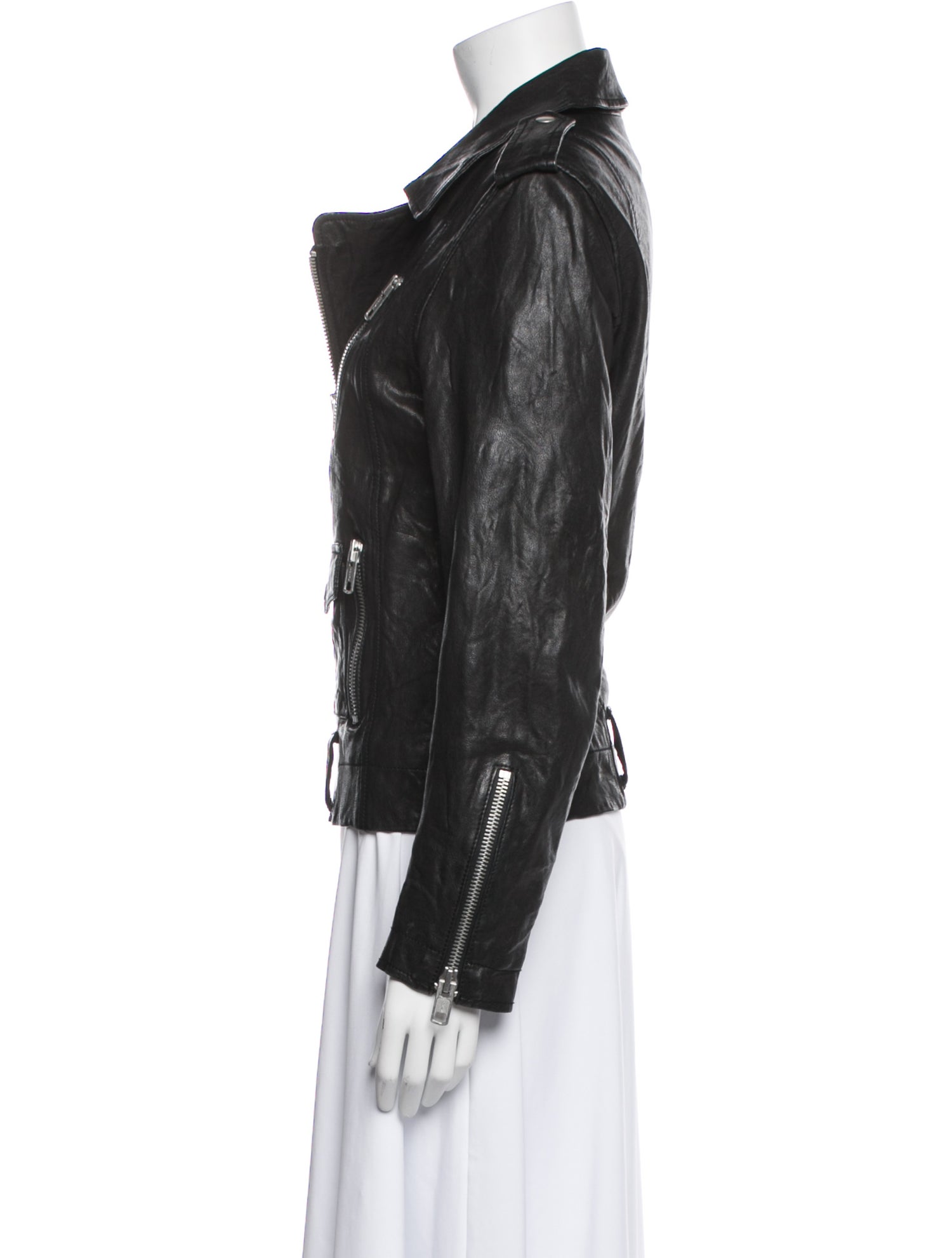 Nili Lotan Leather Biker Jacket