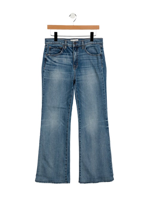 Nili Lotan Mid-Rise Wide Leg Jeans