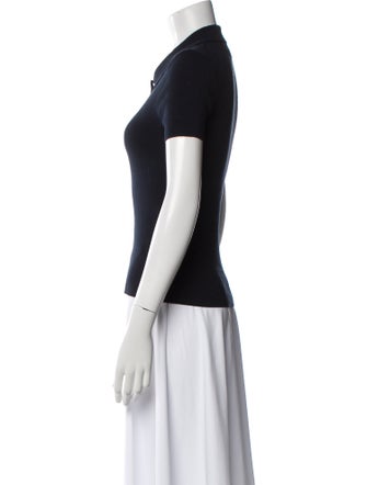 Nili Lotan Short Sleeve Polo