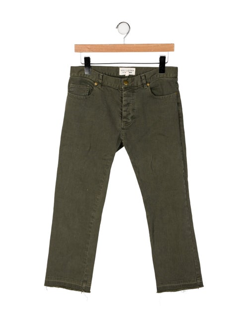 Nili Lotan Mid-Rise Straight Leg Jeans