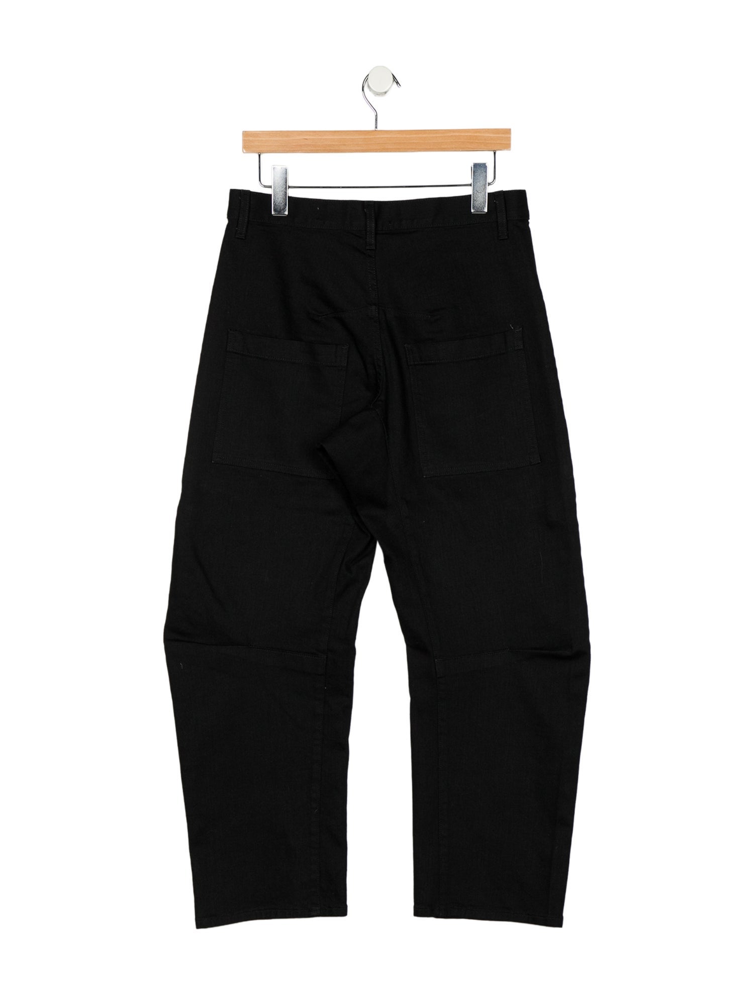 Nili Lotan High-Rise Straight Leg Jeans