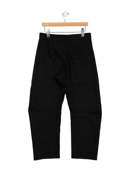 Nili Lotan High-Rise Straight Leg Jeans