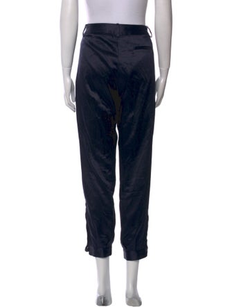 Nili Lotan Silk Skinny Leg Pants