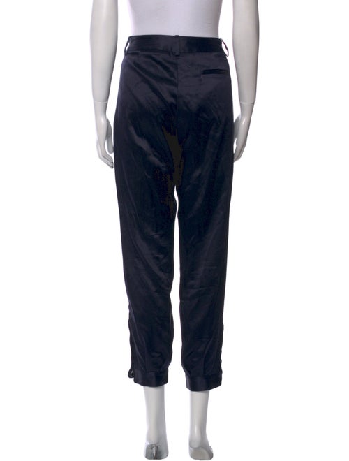 Nili Lotan Silk Skinny Leg Pants