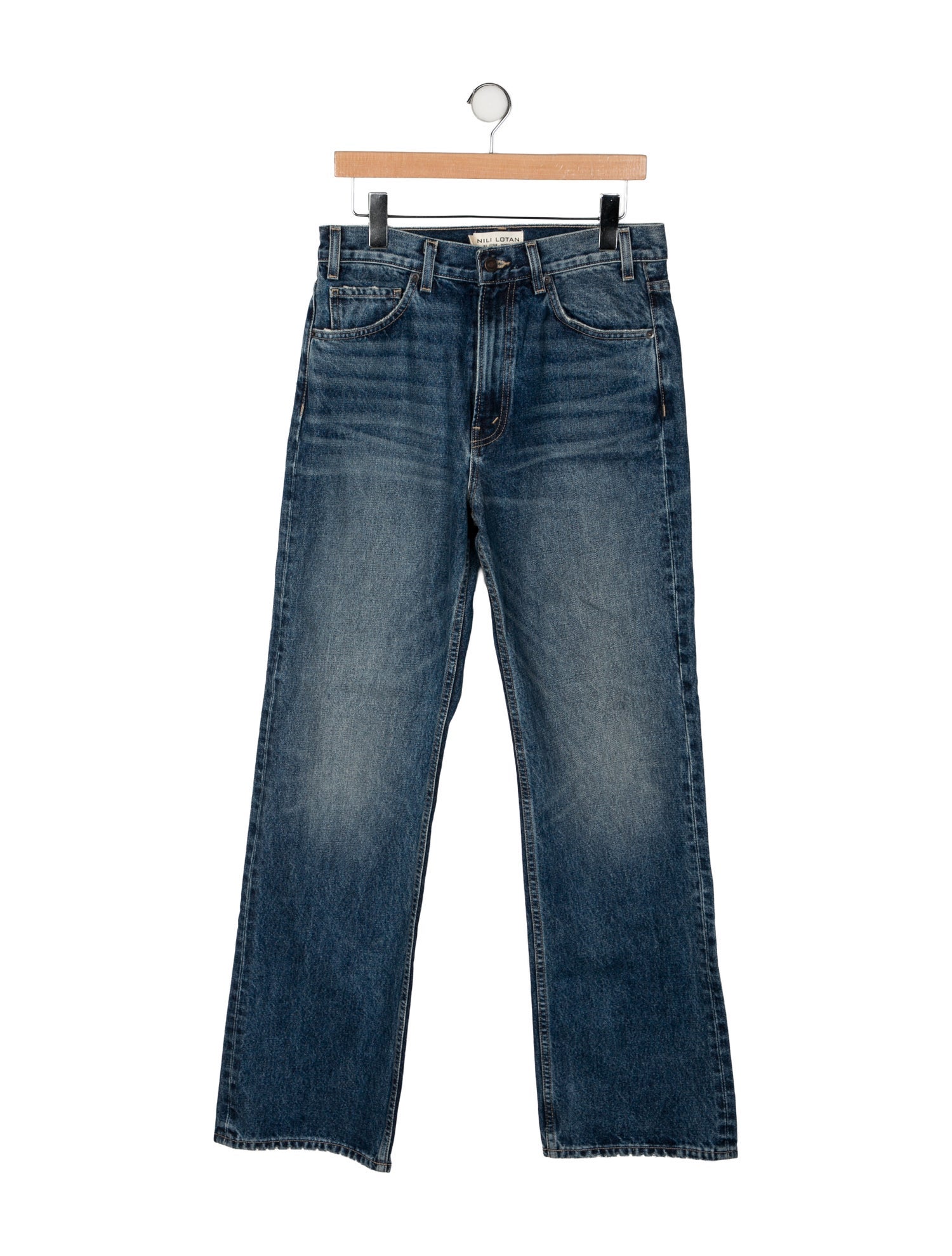 Nili Lotan High-Rise Wide Leg Jeans w/ Tags