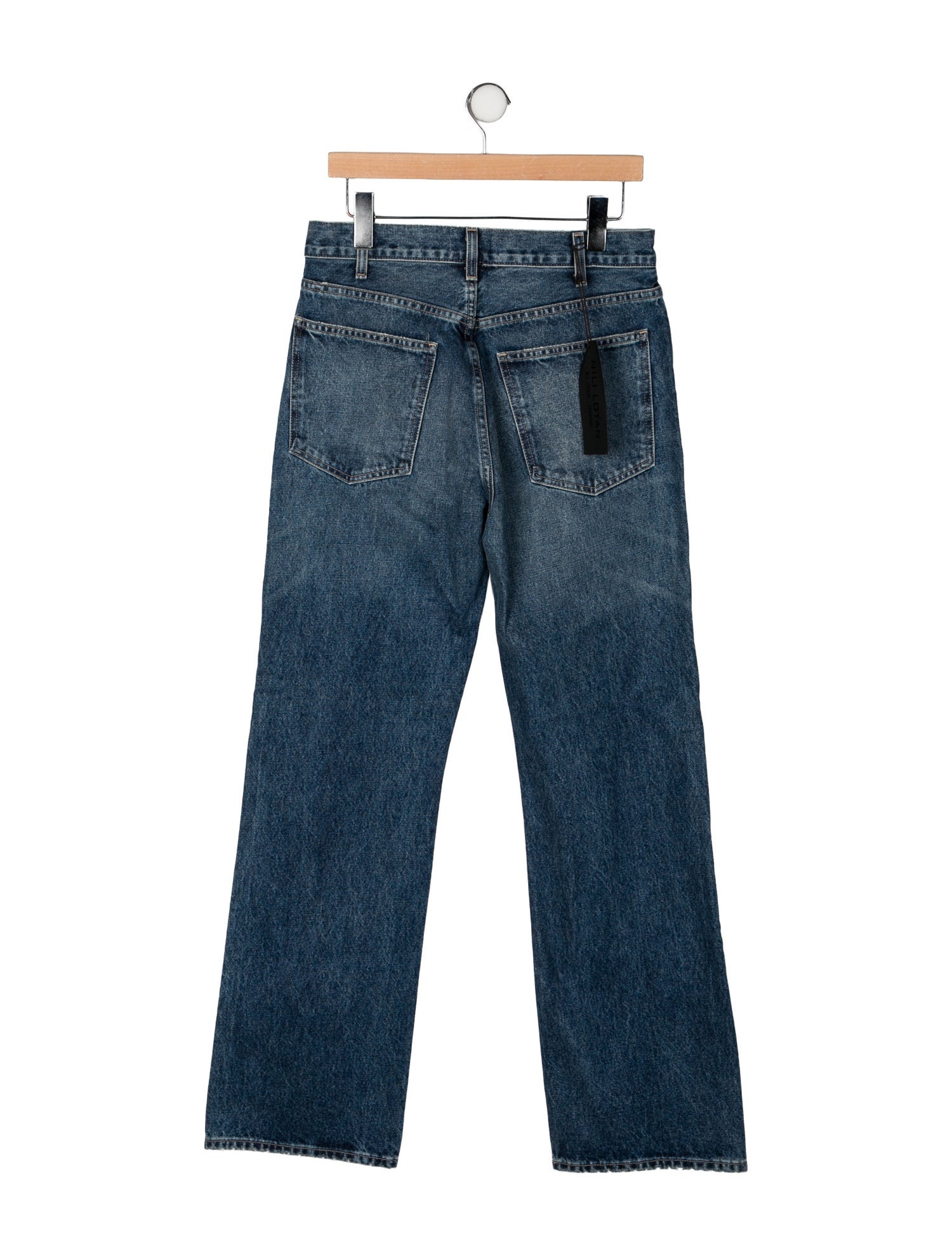 Nili Lotan High-Rise Wide Leg Jeans w/ Tags