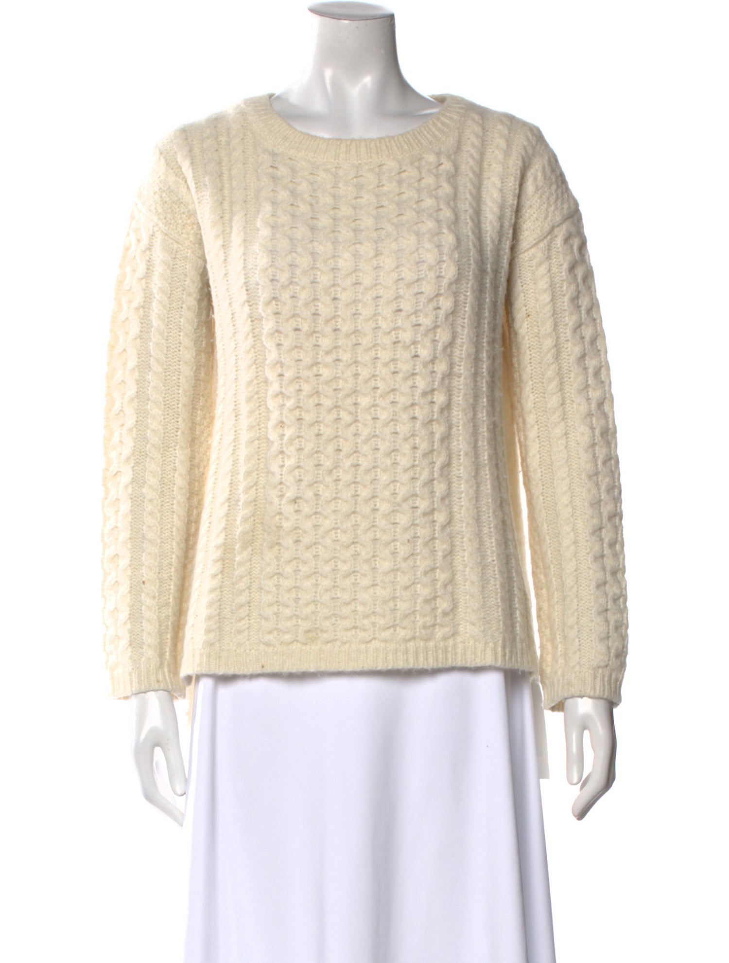 Nili Lotan Alpaca Scoop Neck Sweater