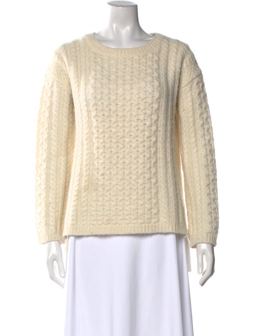 Nili Lotan Alpaca Scoop Neck Sweater