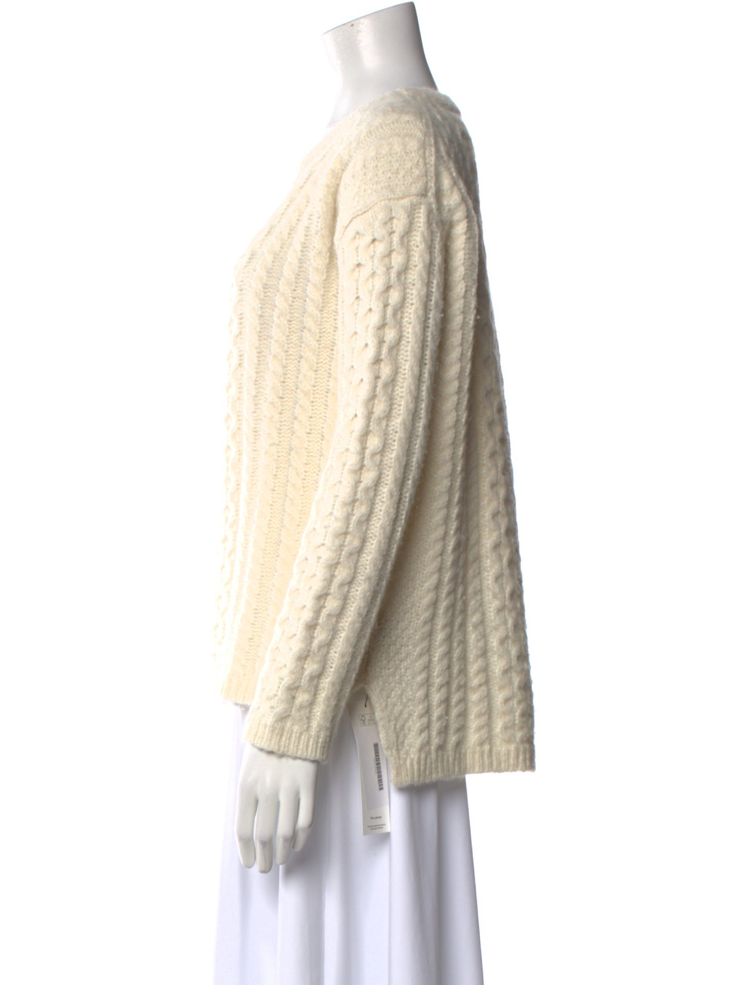 Nili Lotan Alpaca Scoop Neck Sweater