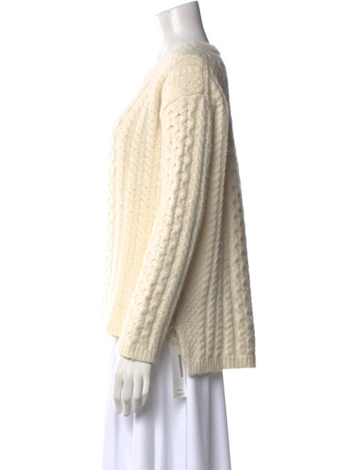 Nili Lotan Alpaca Scoop Neck Sweater