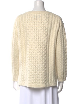 Nili Lotan Alpaca Scoop Neck Sweater