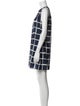 Nili Lotan Plaid Print Mini Dress