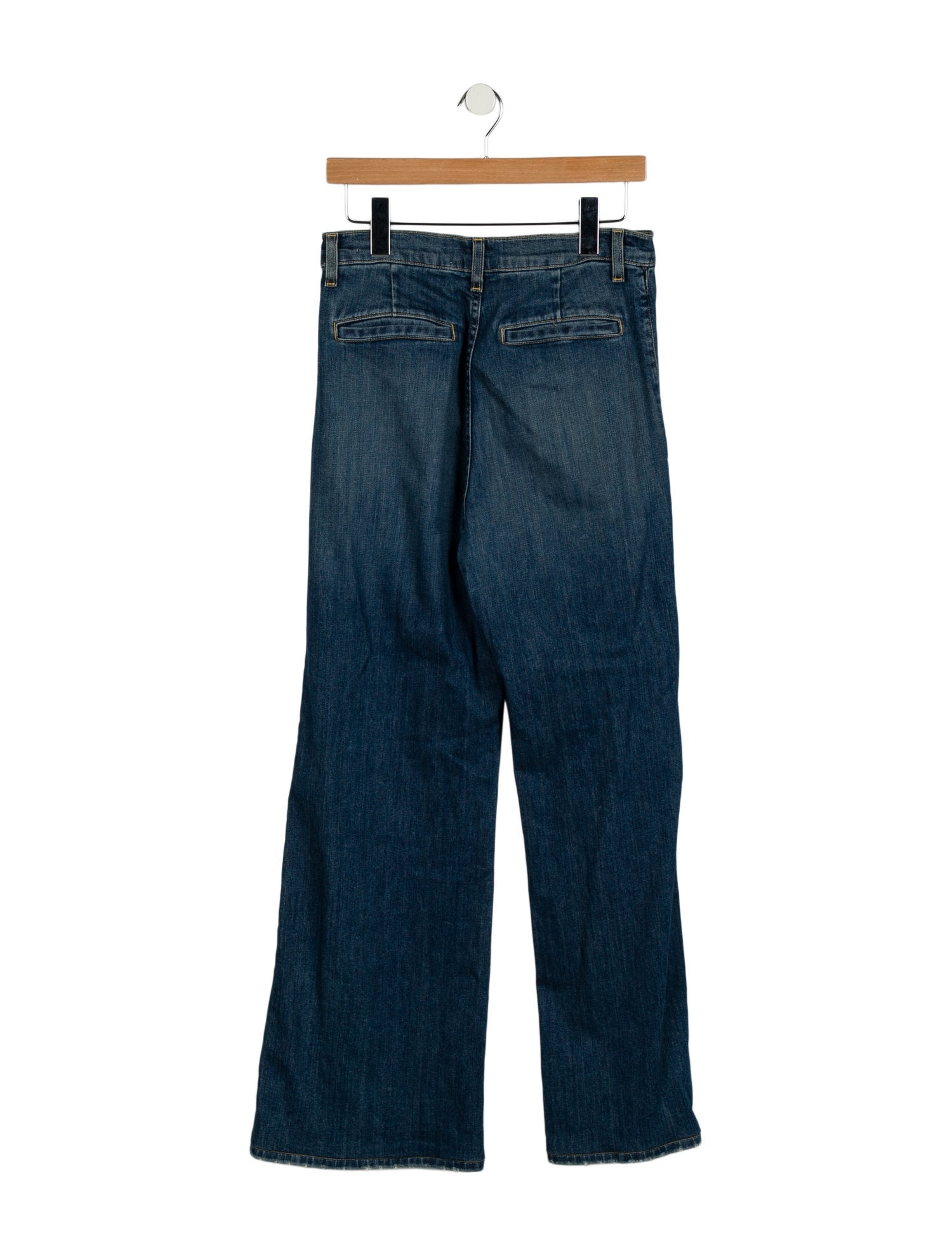 Nili Lotan High-Rise Wide Leg Jeans