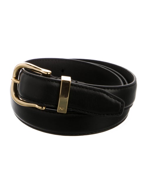 Nili Lotan Skinny Leather Waist Belt