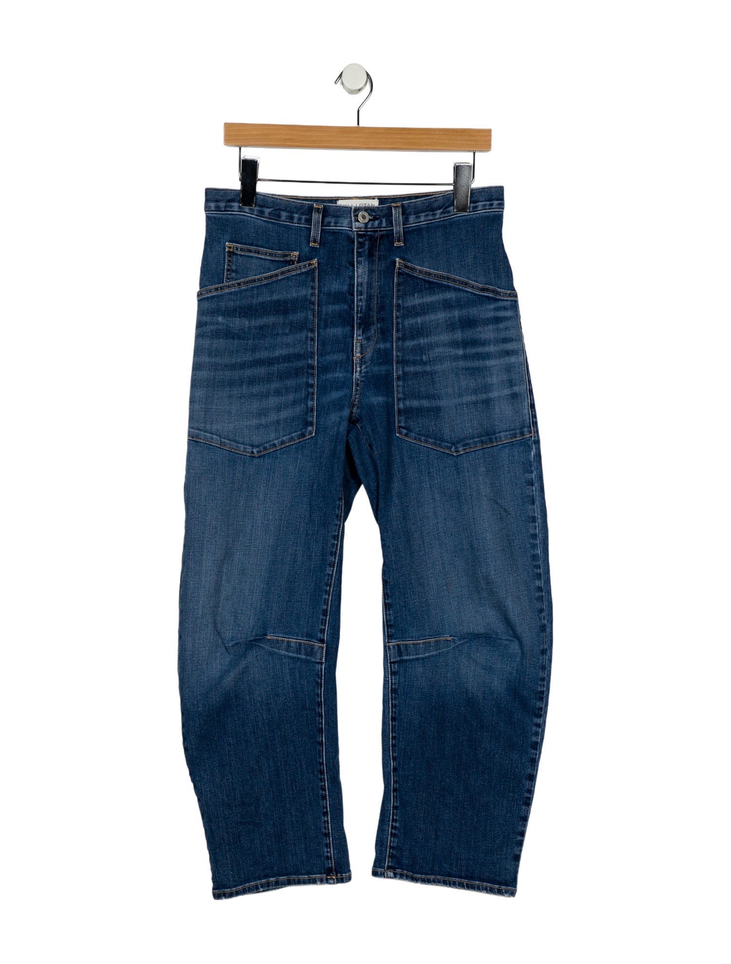 Nili Lotan High-Rise Wide Leg Jeans