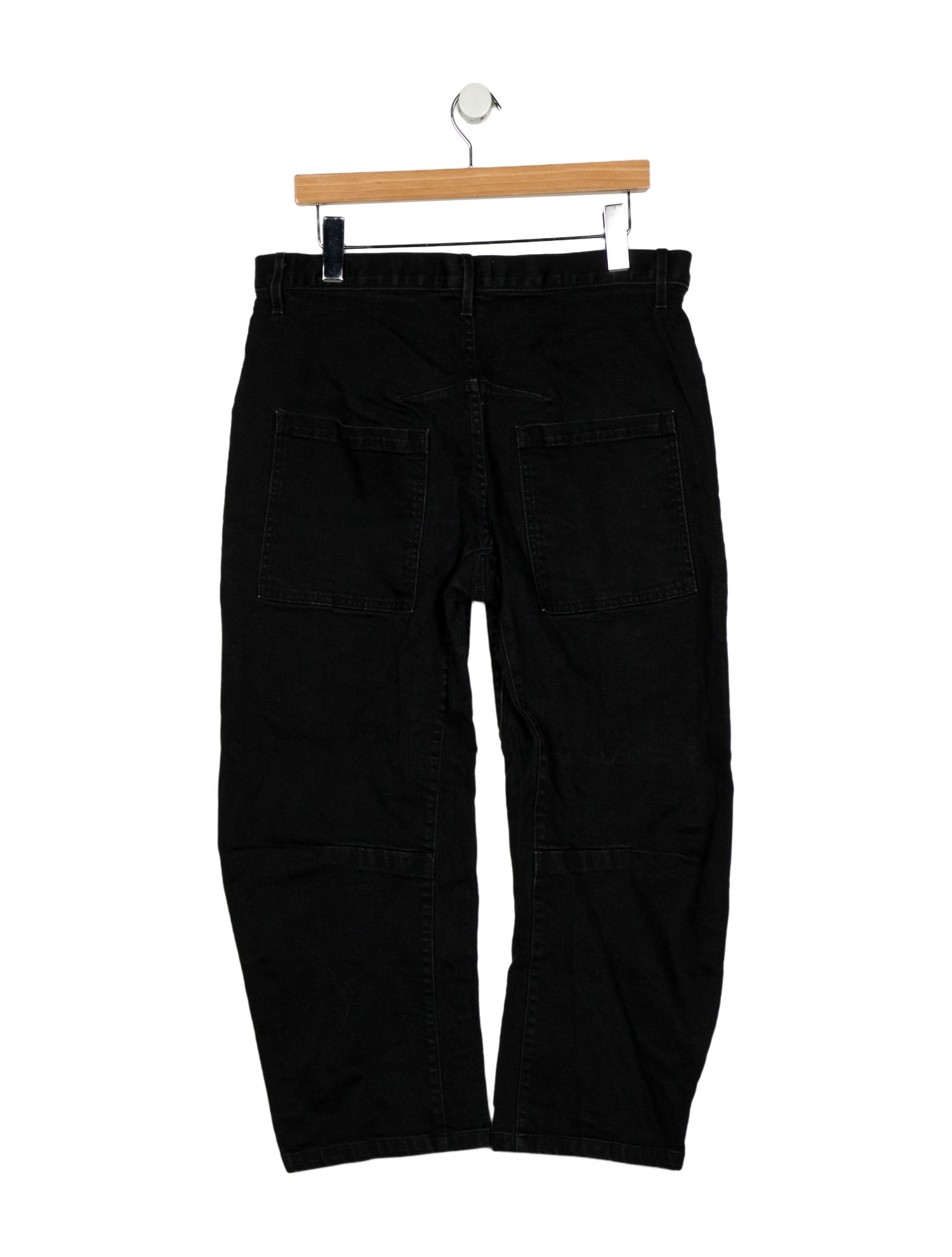 Nili Lotan Mid-Rise Wide Leg Jeans