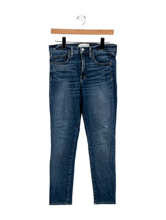 Nili Lotan Mid-Rise Skinny Leg Jeans