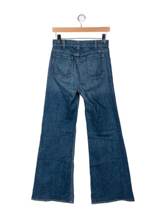 Nili Lotan High-Rise Wide Leg Jeans