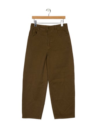 Nili Lotan High-Rise Wide Leg Jeans