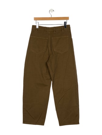 Nili Lotan High-Rise Wide Leg Jeans