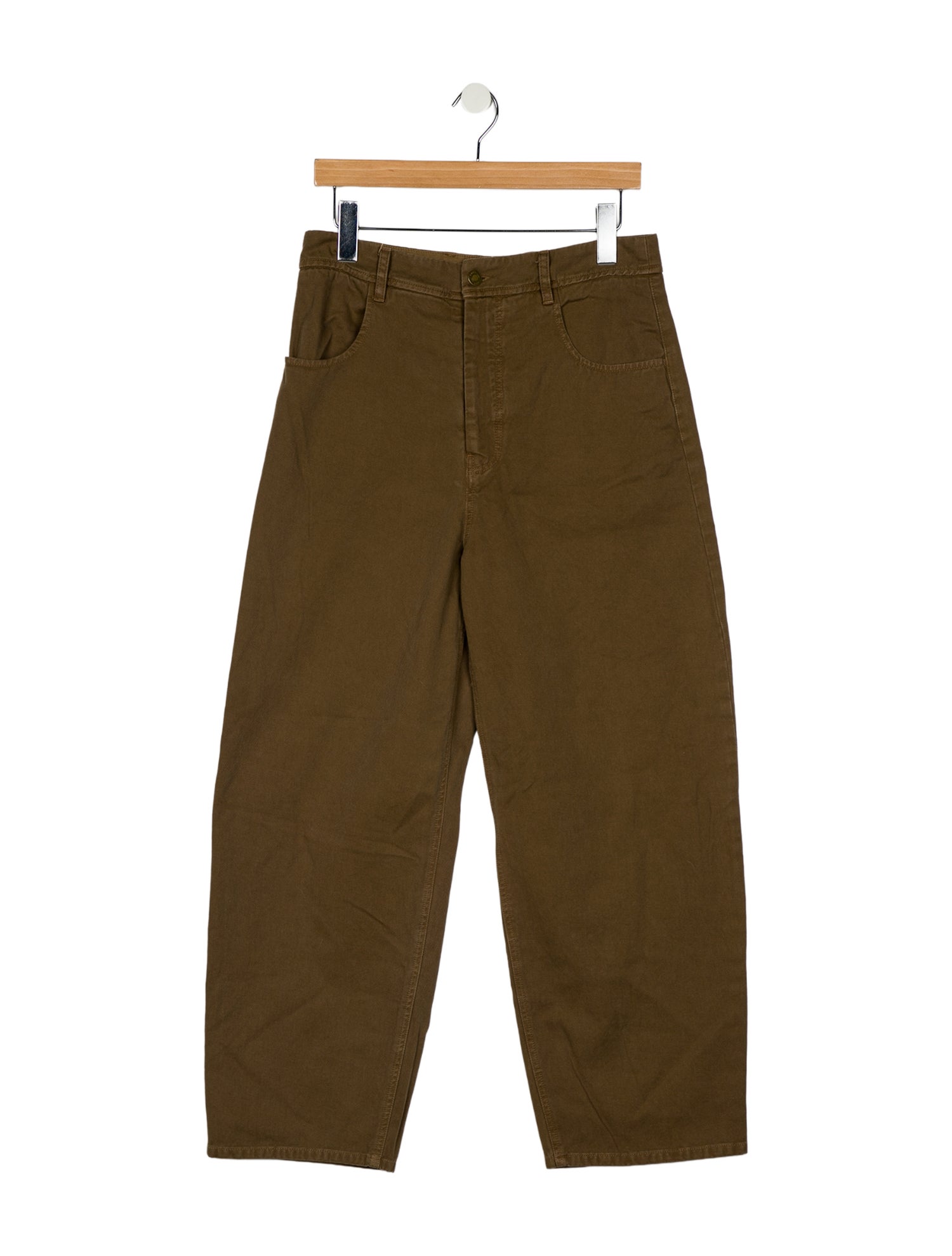 Nili Lotan High-Rise Straight Leg Jeans