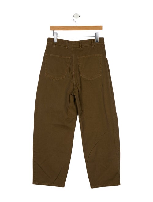 Nili Lotan High-Rise Straight Leg Jeans