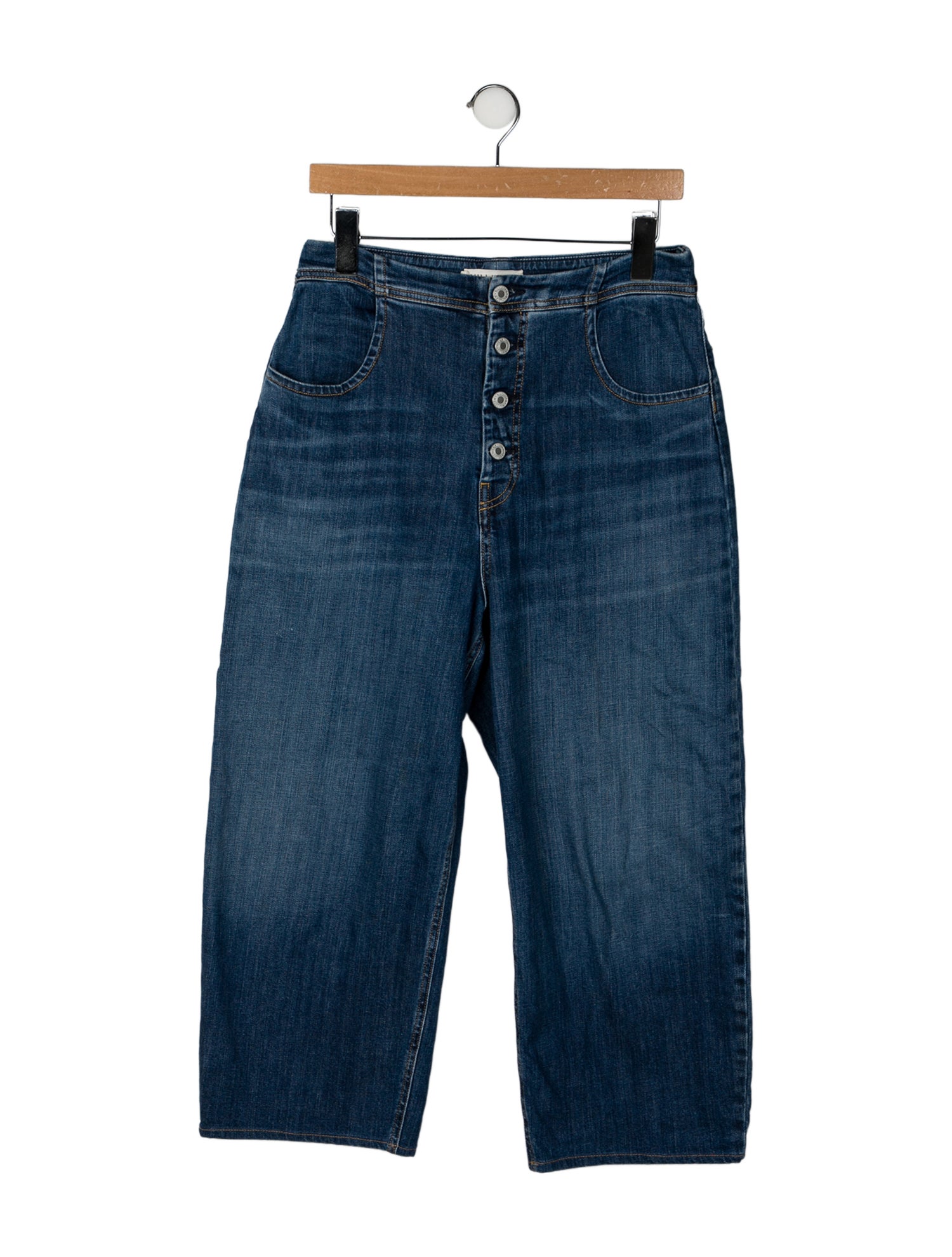 Nili Lotan High-Rise Wide Leg Jeans