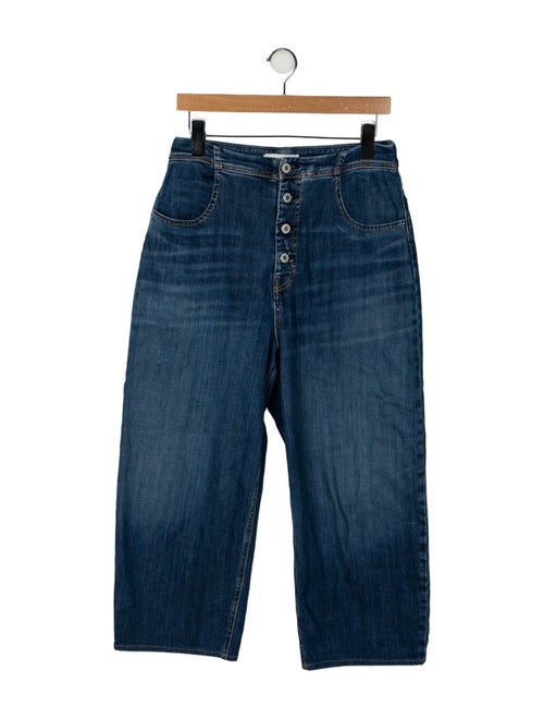 Nili Lotan High-Rise Wide Leg Jeans