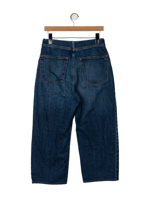 Nili Lotan High-Rise Wide Leg Jeans