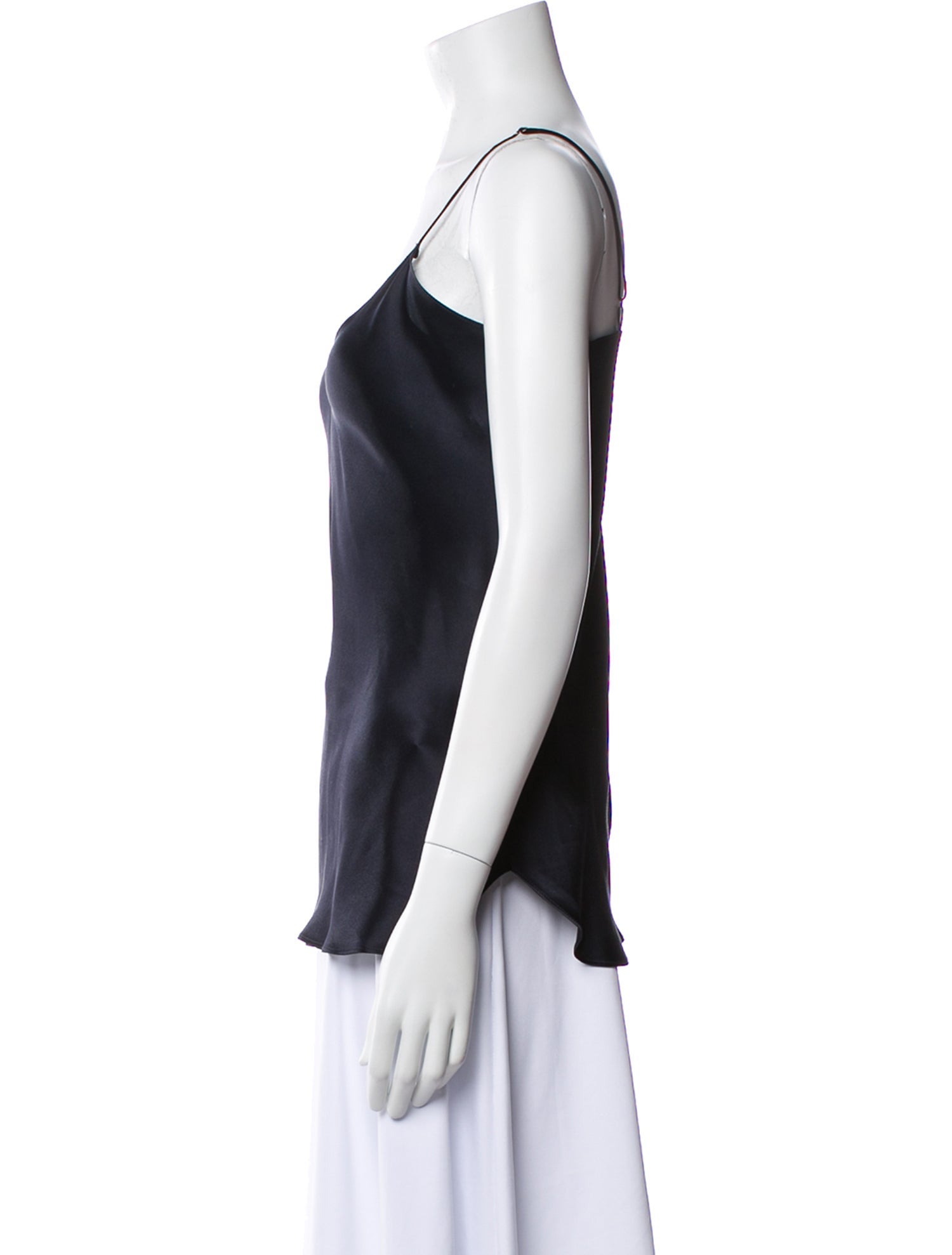 Nili Lotan Silk V-Neck Top