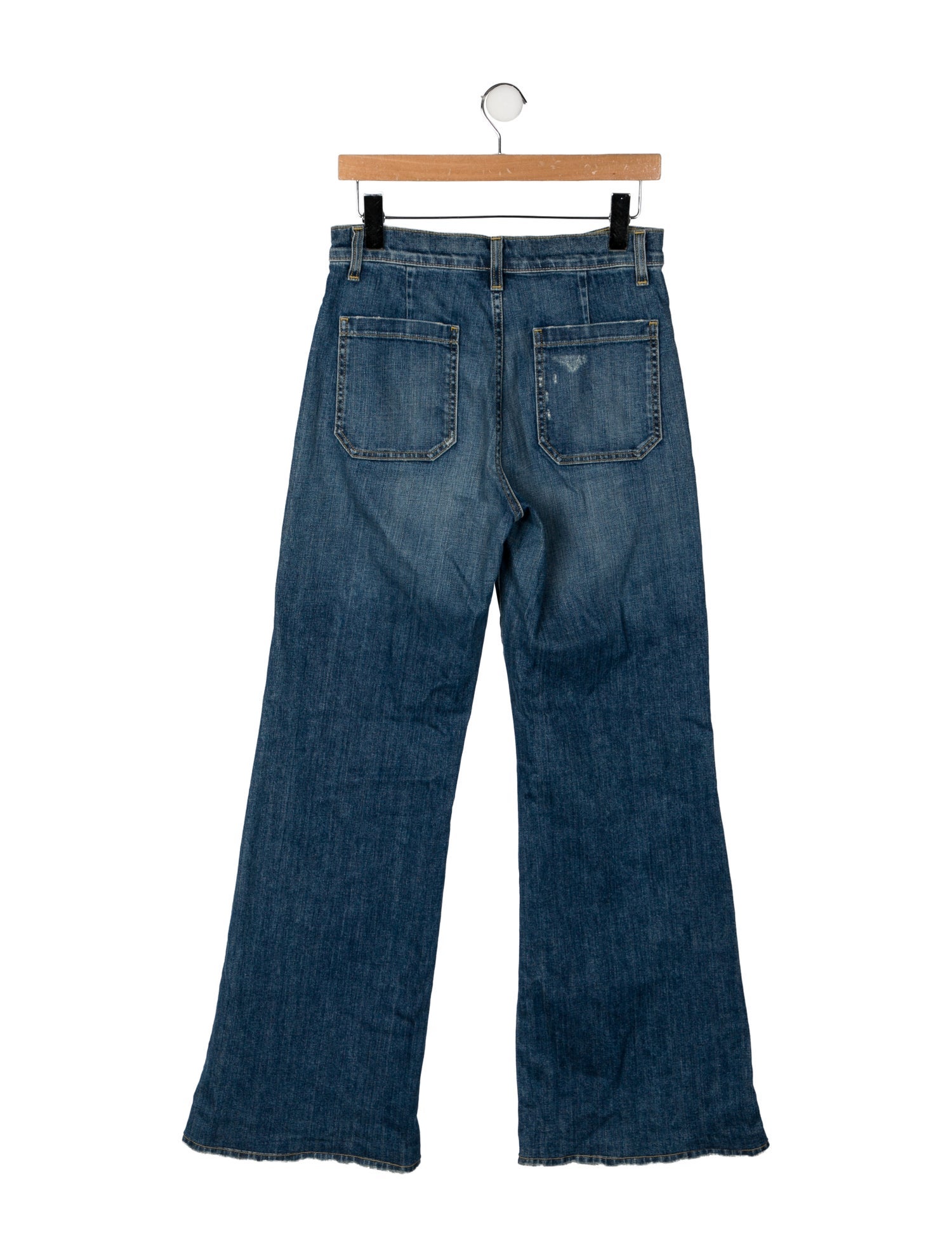 Nili Lotan High-Rise Wide Leg Jeans