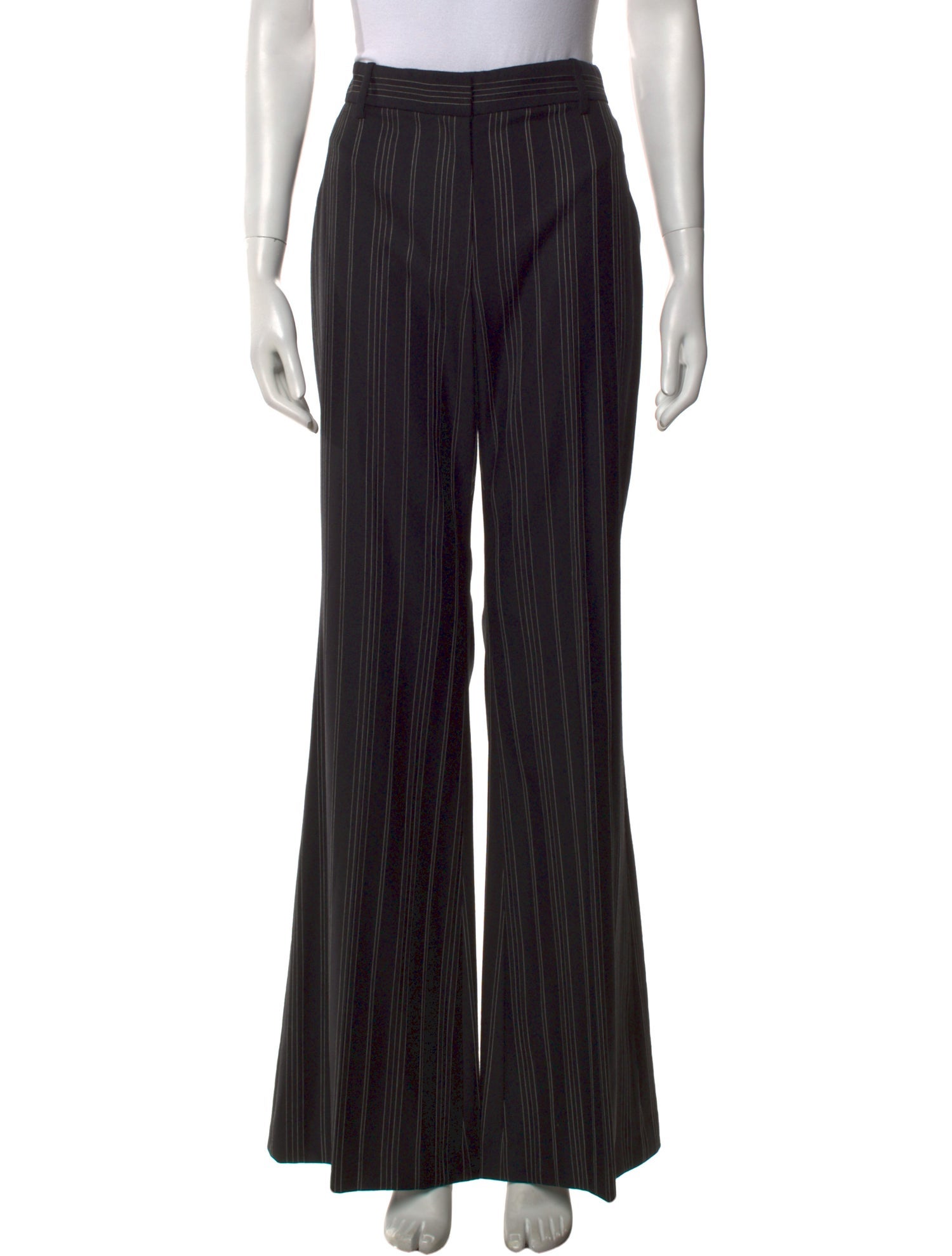 Nili Lotan Striped Wide Leg Pants