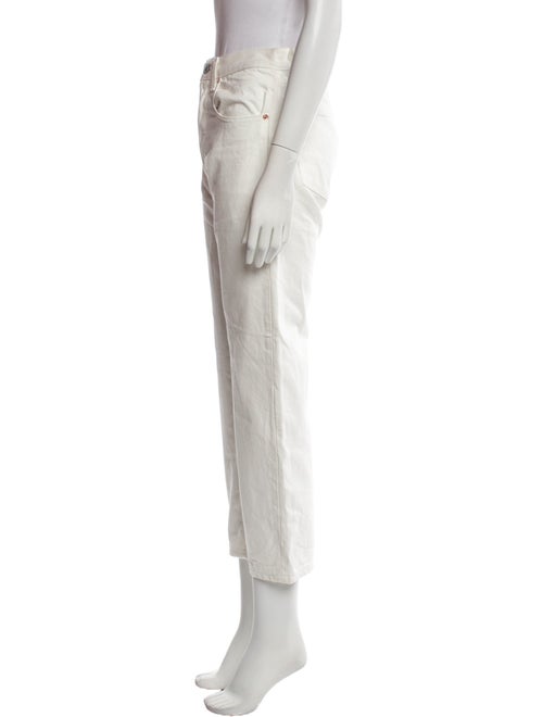 Nili Lotan High-Rise Straight Leg Jeans