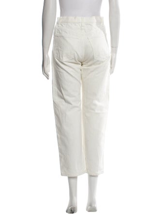 Nili Lotan High-Rise Straight Leg Jeans