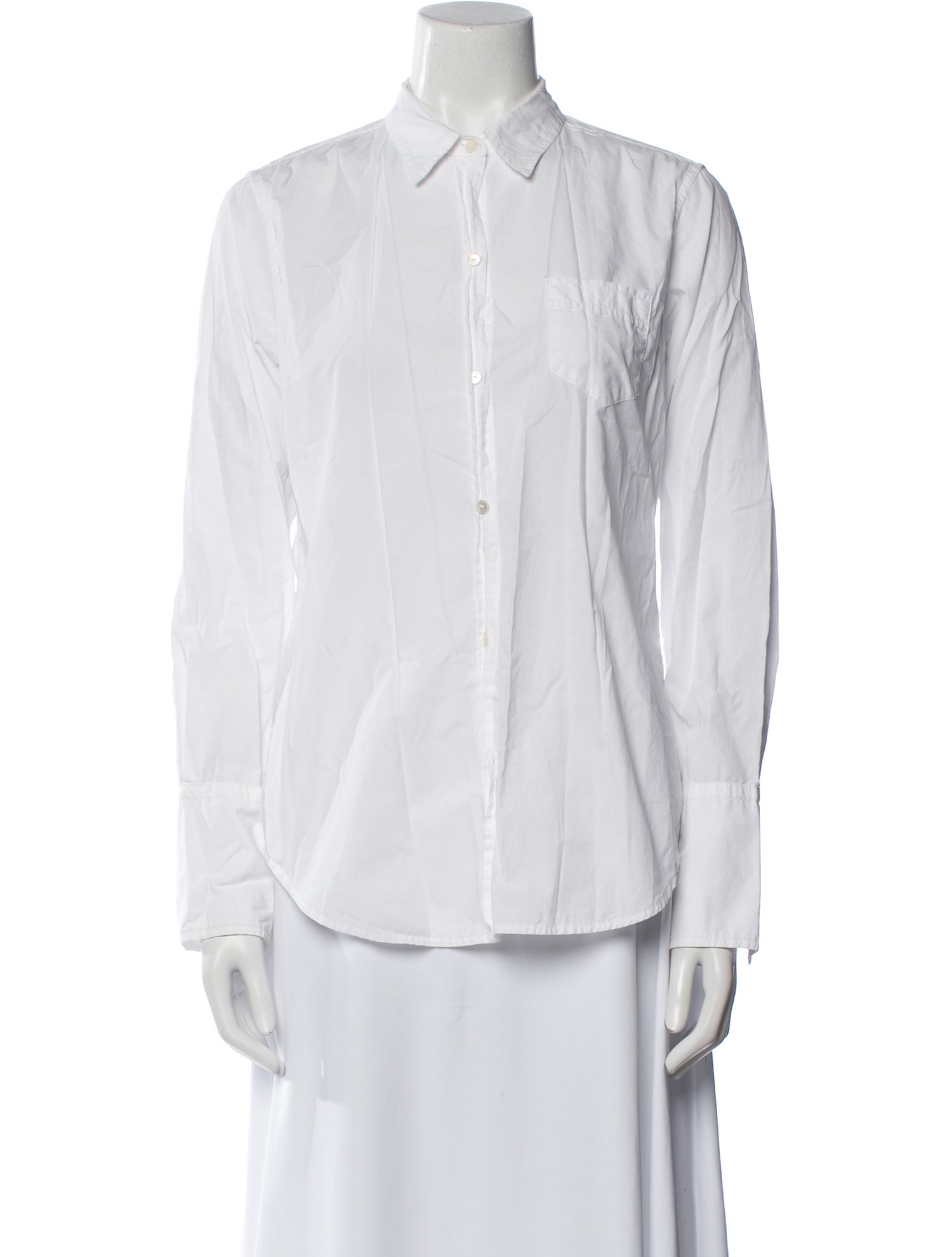 Nili Lotan Long Sleeve Button-Up Top