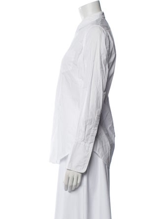 Nili Lotan Long Sleeve Button-Up Top