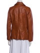 Nili Lotan Lamb Leather Blazer