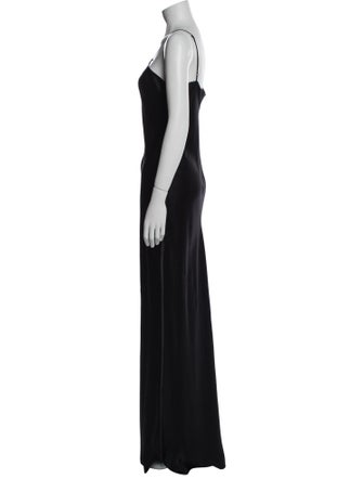 Nili Lotan Silk Long Dress