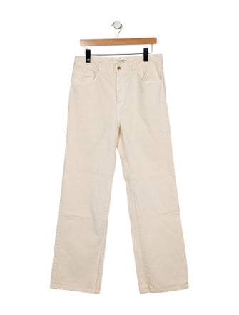 Nili Lotan High-Rise Wide Leg Jeans