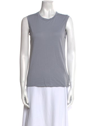 Nili Lotan Crew Neck Sleeveless Top