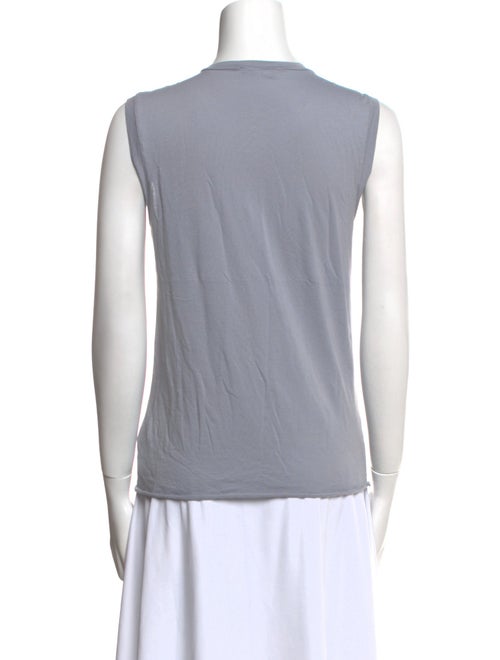 Nili Lotan Crew Neck Sleeveless Top