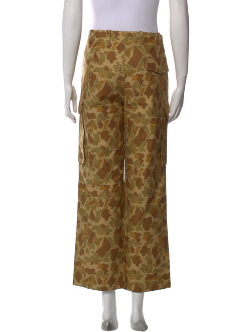 Nili Lotan Floral Print Wide Leg Pants