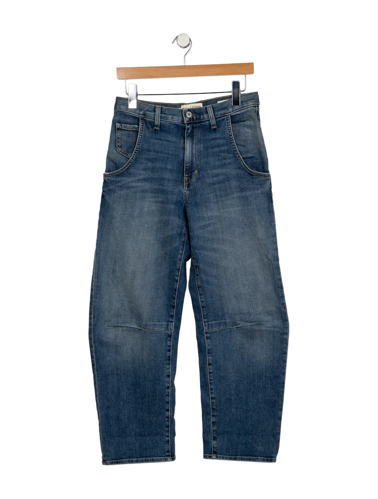 Nili Lotan High-Rise Straight Leg Jeans