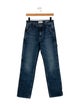 Nili Lotan Mid-Rise Straight Leg Jeans