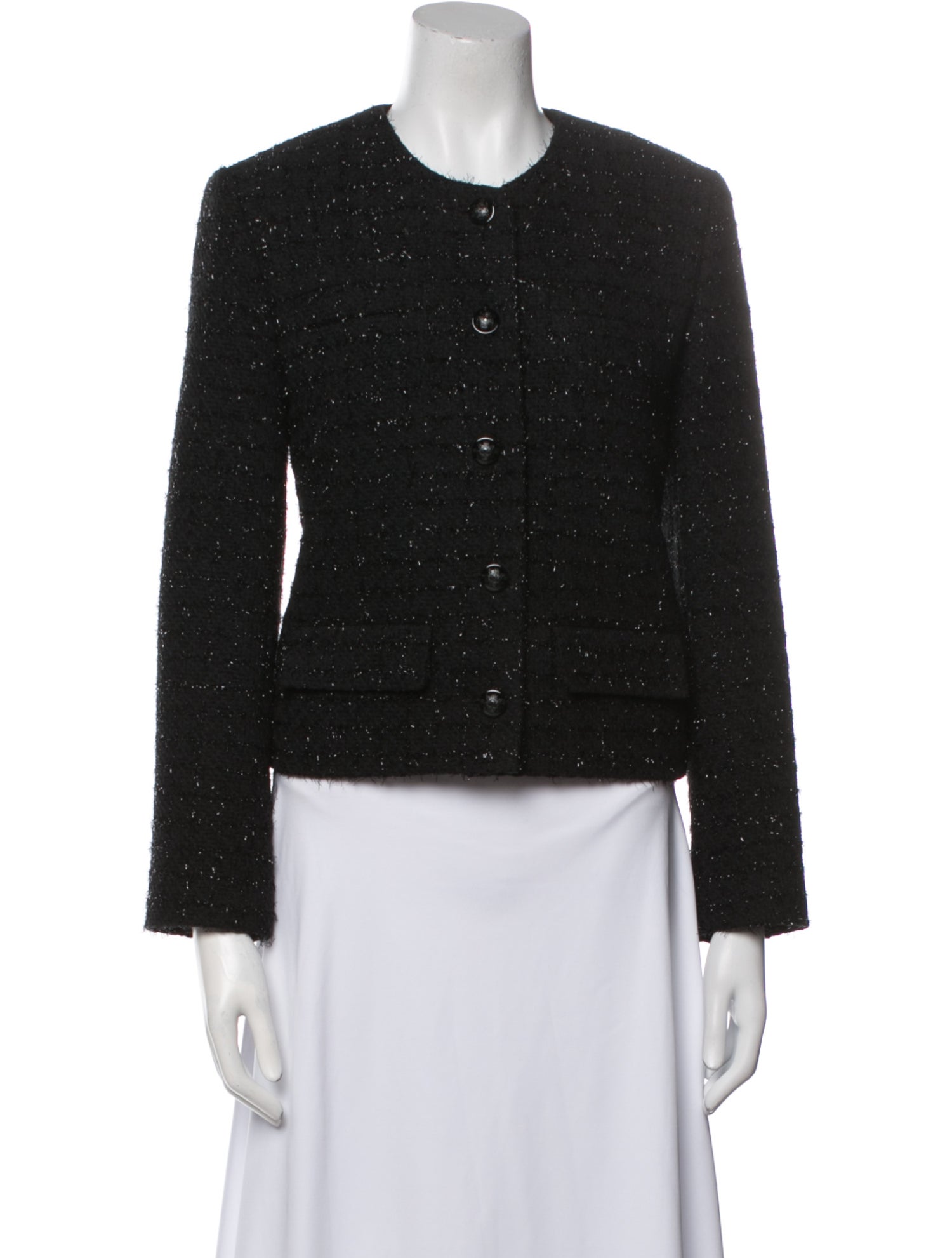 Nili Lotan Tweed Pattern Evening Jacket