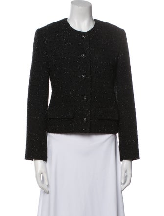 Nili Lotan Tweed Pattern Evening Jacket